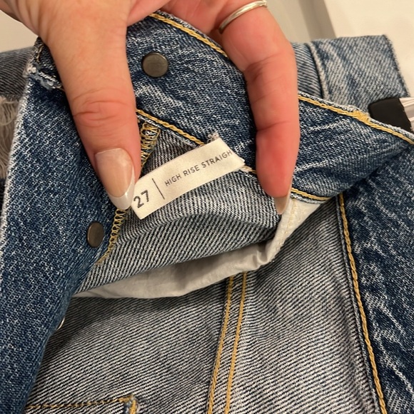 Pacsun Distressed Blue Jeans - Picture 5 of 6